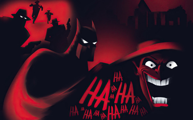 Batman parody harlem renaissance glowing free wallpaper - medium preview image
