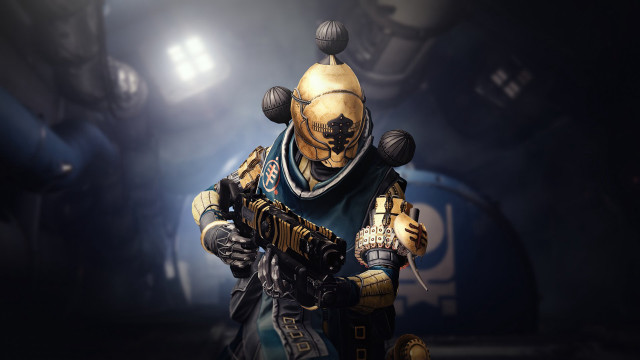 Space suit man gun glove free wallpaper - medium preview image