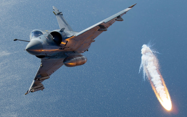 Jet rocket airplane sky stars free wallpaper for desktop - medium preview image