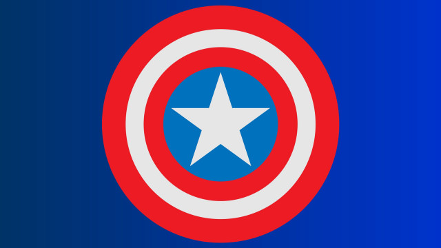 Captainamerica shield star digital marvel free wallpaper - medium preview image