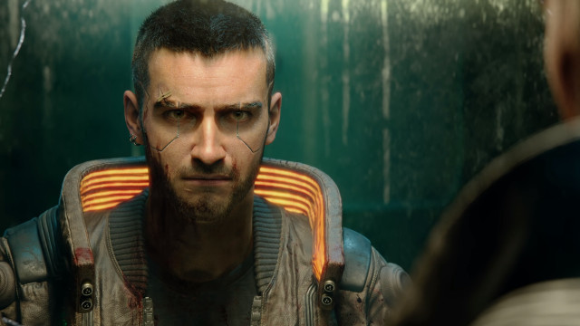 Futuristic man armor cyberpunk unreal free wallpaper - medium preview image