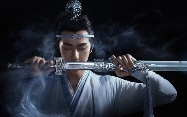 Emperor huizong samurai kimono sword free wallpaper - medium preview image