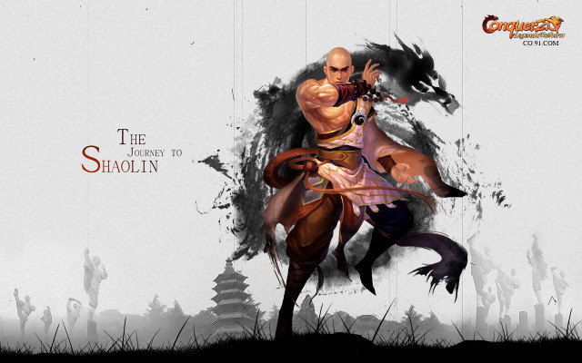 Man sword dragon demon white free wallpaper - medium preview image