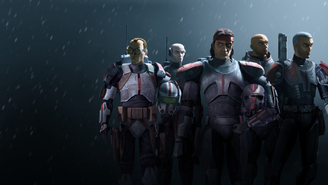 Rainy military group armor gun free wallpaper - medium preview image