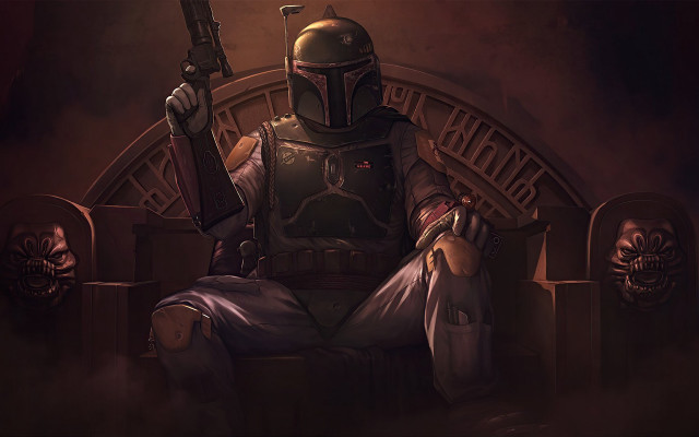 Star wars throne skull hologram free wallpaper - medium preview image