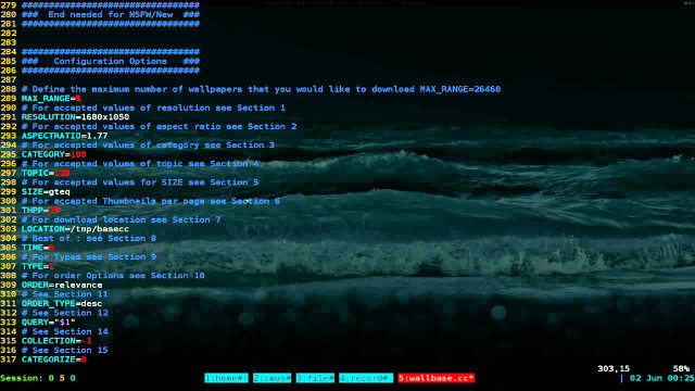 Computer screen message read free wallpaper - medium preview image