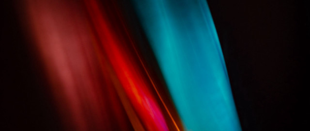 Blurry red blue object black free wallpaper - medium preview image