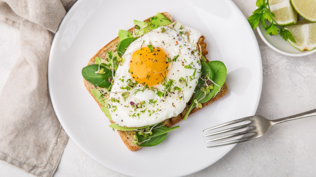 Plate sandwich fork limes food free wallpaper - medium preview image