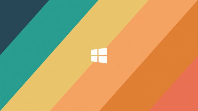 Colorful window rainbow background bauhaus free wallpaper - medium preview image
