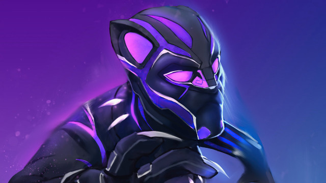 Masked man purple outfit starry free wallpaper - medium preview image