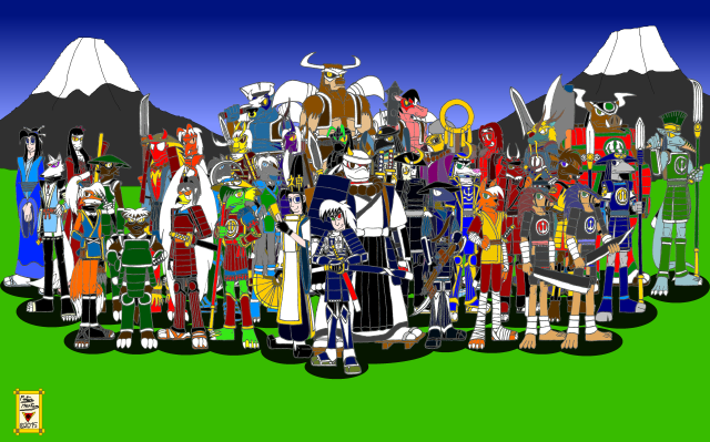 Mountain group children umbrella italian free wallpaper - medium preview image