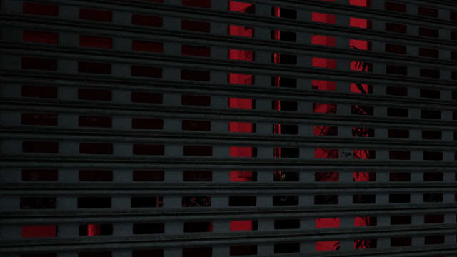 Red light window building video free wallpaper - medium preview image