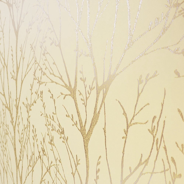 Wall tree pattern vase flower free wallpaper - medium preview image