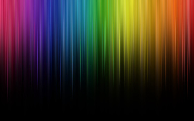 Rainbow lines black border Évariste free wallpaper - medium preview image