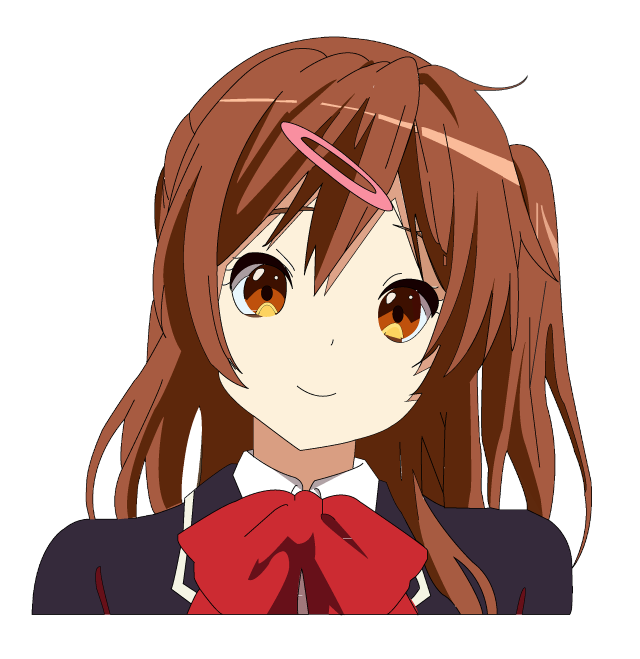 Girl long hair bow serious free wallpaper - medium preview image