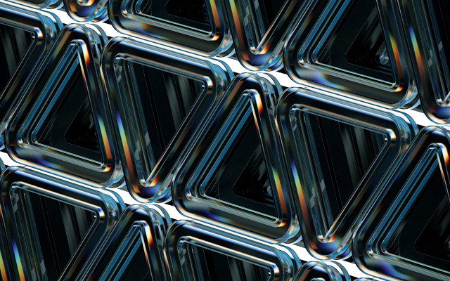 Metal surface square pattern black free wallpaper - medium preview image
