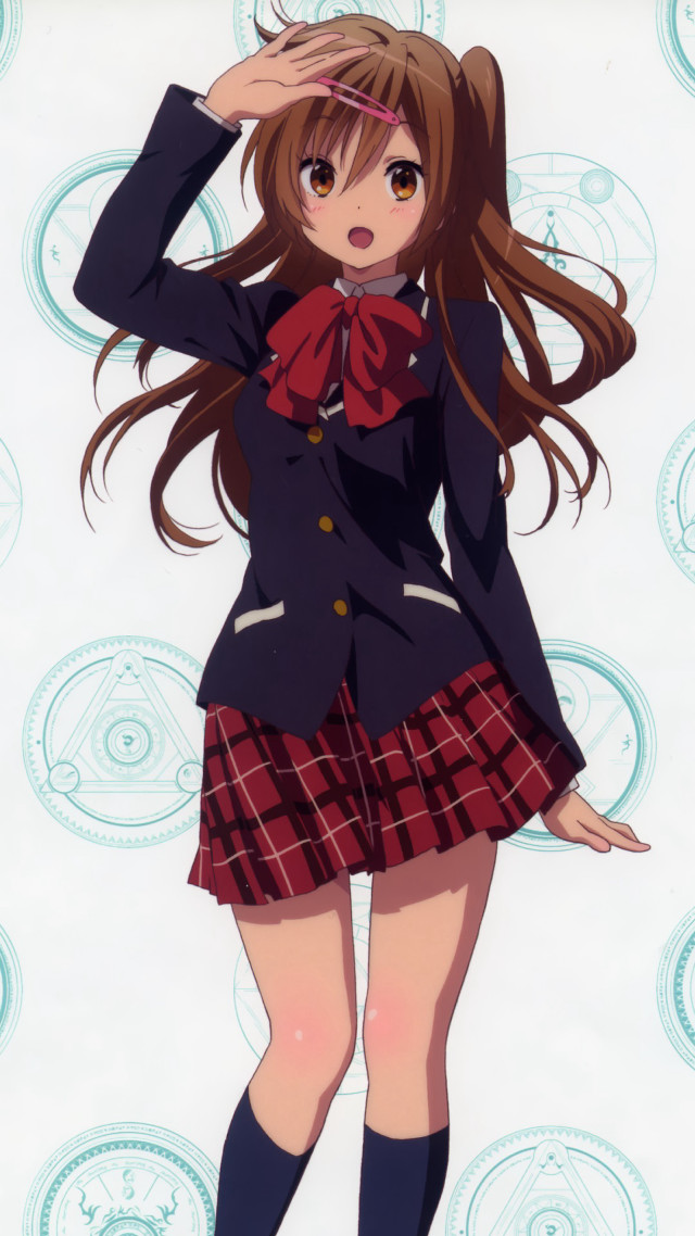 Girl school uniform long hair #2 free wallpaper - medium preview image