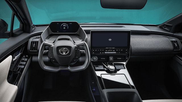 Car dashboard touchscreen futurism ai free wallpaper - medium preview image
