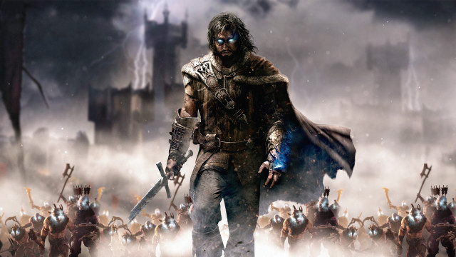 Medieval man crowd armor swords free wallpaper - medium preview image