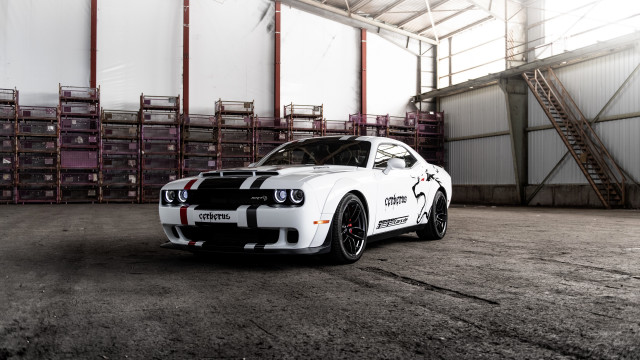 White car warehouse ladder stripe free wallpaper - medium preview image