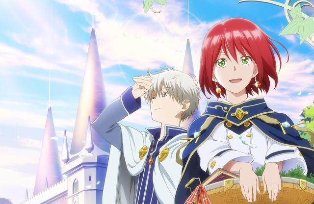 Couple people castle sky background free wallpaper - medium preview image