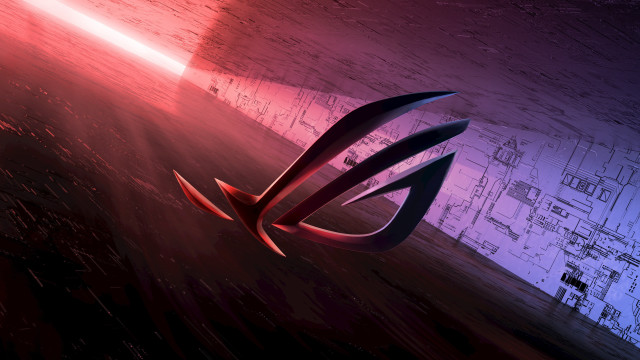 Ai mitsu logo raytraced city free wallpaper - medium preview image