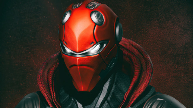 Red mask hood cobra sci free wallpaper - medium preview image