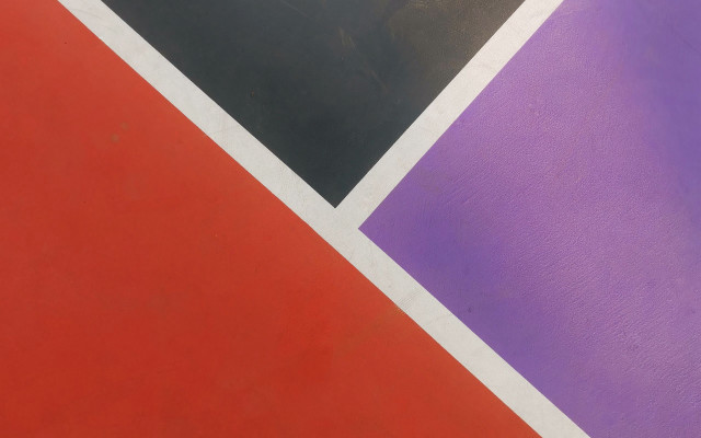 Multicolored triangle suprematism cubist color free wallpaper - medium preview image