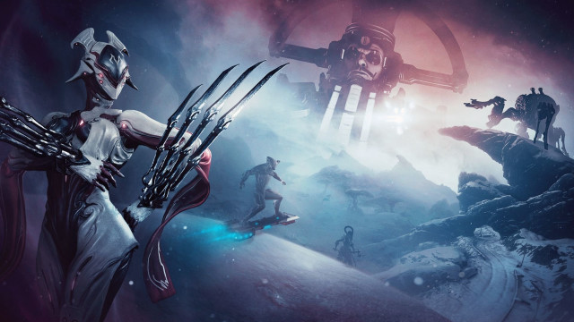 Sci fi man scissors planet free wallpaper - medium preview image