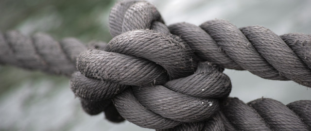 Rope knot blurry background macro free wallpaper - medium preview image