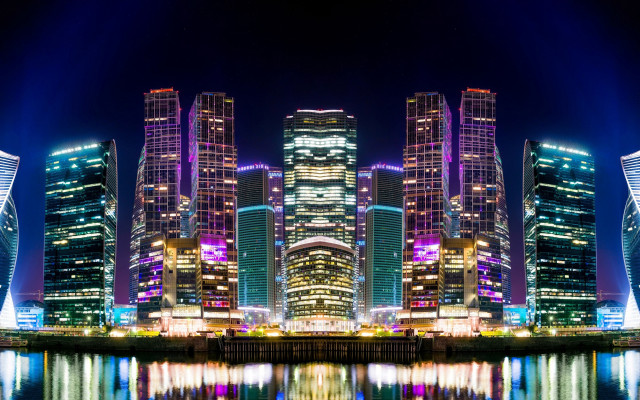 Tokyo city skyline river bridge #2 free wallpaper - medium preview image