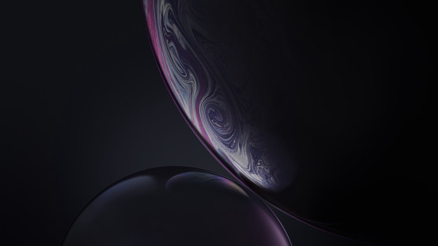 Iphone purple swirl space art free wallpaper - medium preview image
