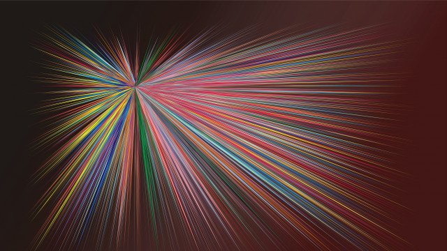 Colorful starburst black red white free wallpaper - medium preview image