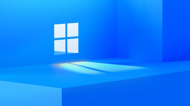 Blue room window light shadow free wallpaper - medium preview image