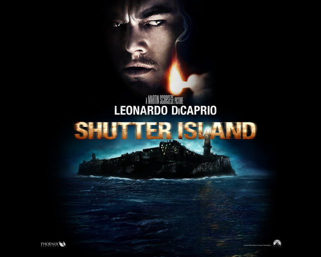 Shutter island man lighthouse background free wallpaper - medium preview image