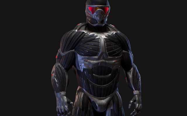Futuristic armor helmet glowing cobra free wallpaper - medium preview image