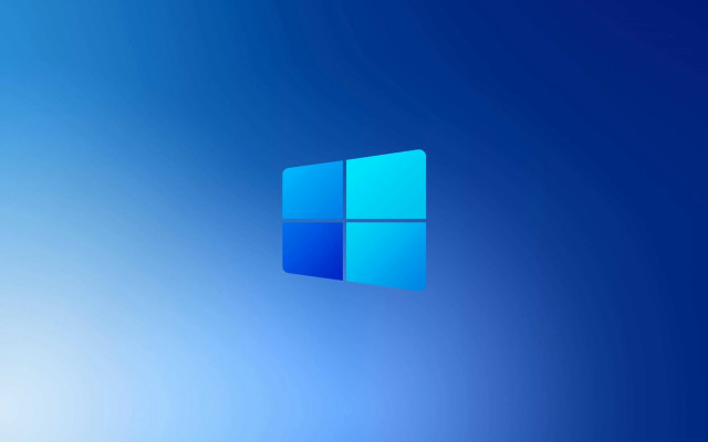 Blue wall blue window purism free wallpaper - medium preview image