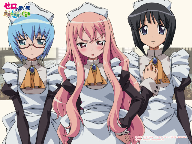 Anime characters white black outfits free wallpaper - medium preview image