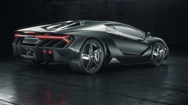 Silver sports car dark room #22 free wallpaper - medium preview image