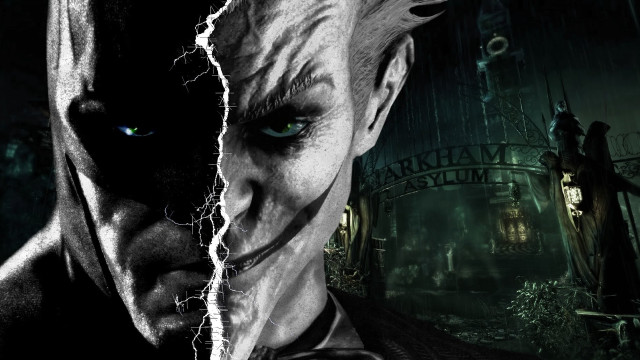 Creepy man batman mask face free wallpaper - medium preview image