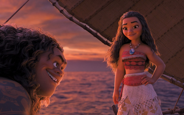 Woman dress doll boat sunset #2 free wallpaper - medium preview image
