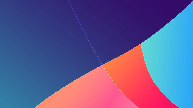 Colorful curved blue pink red free wallpaper - medium preview image