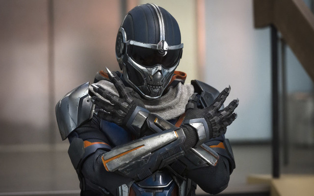 Futuristic man eve ryder armor free wallpaper - medium preview image