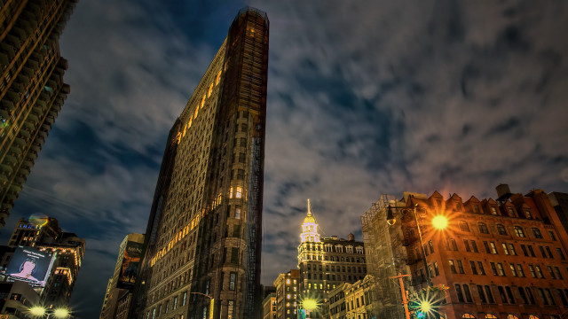 Cityscape tower bridge river night free wallpaper - medium preview image