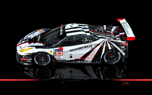 Car number digital rendering red free wallpaper - medium preview image