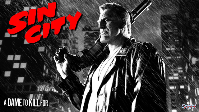 Sin city rain man holding free wallpaper - medium preview image
