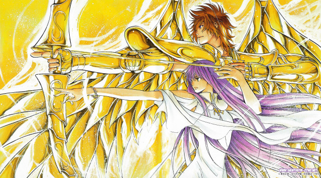 Angels swords looking yellow background free wallpaper - medium preview image