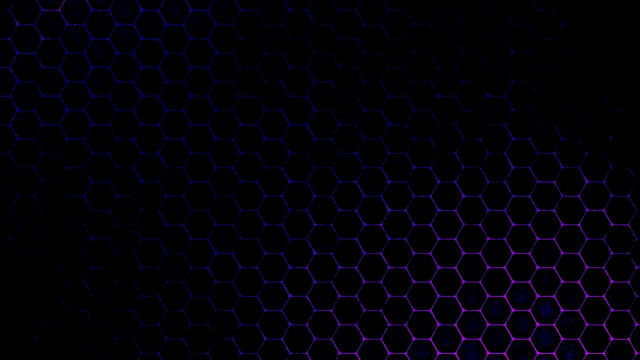 Black purple hexagonal pattern dark free wallpaper - medium preview image