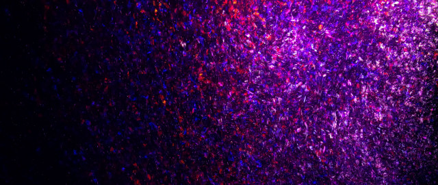 Confetti clock night sky stars free wallpaper - medium preview image