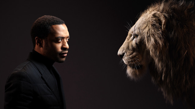 Man lion afrofuturism poster old free wallpaper - medium preview image